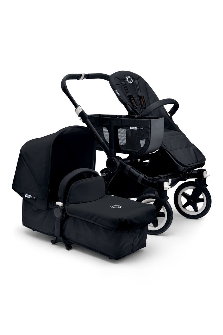 'Donkey' Fabric Set with Expandable Canopy, Main, color, BLACK
