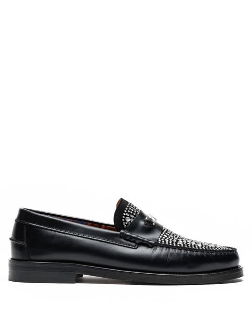 Naked Wolfe Roma Leather Loafer In Black