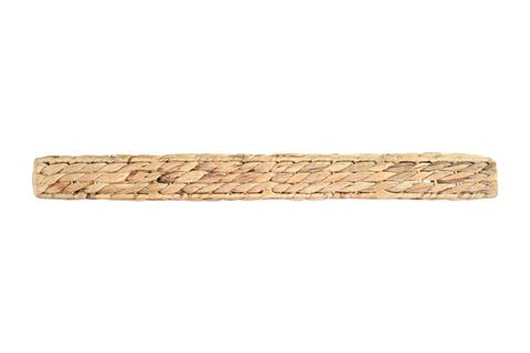 23.5" Handwoven Water Hyacinth Wall Shelf