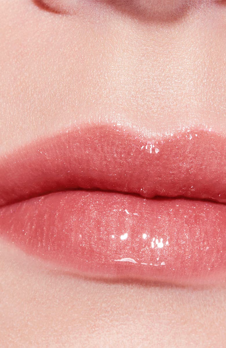 CHANEL ROUGE COCO HYDRA GLOSS Hydrating and Smoothing High-Shine Lipgloss, Alternate, color, 445 Bijou