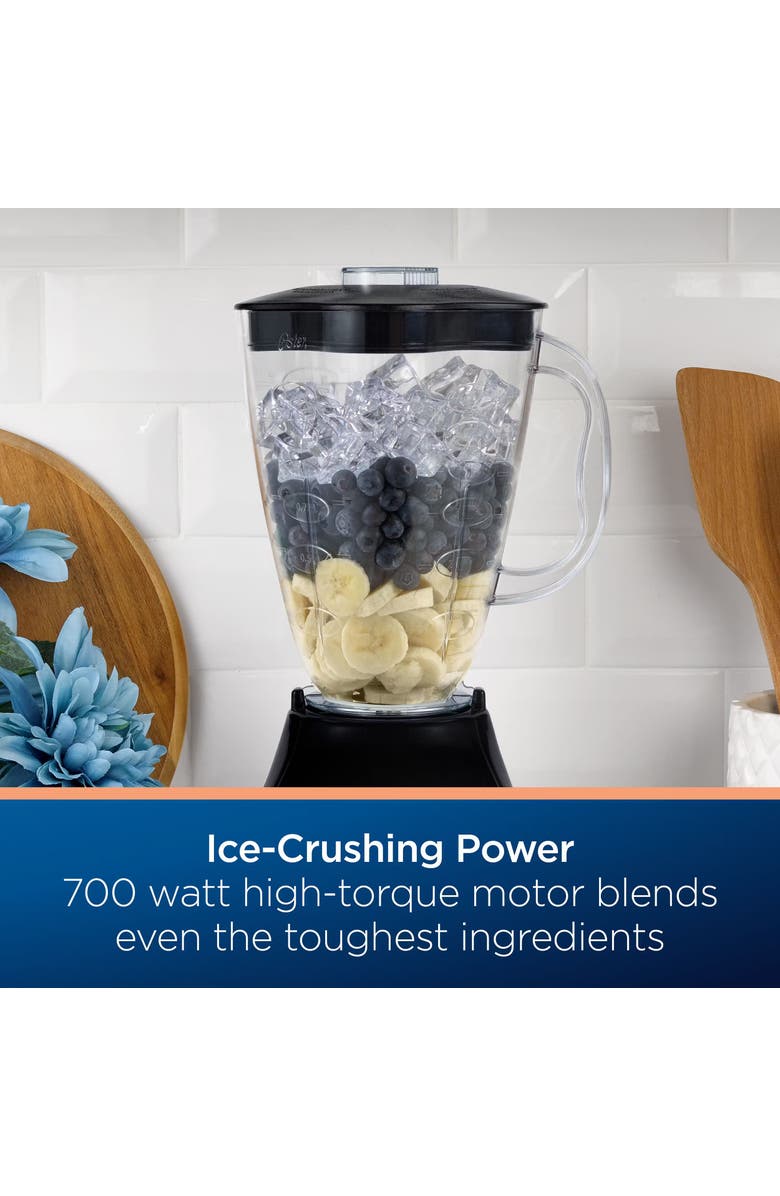 OSTER 3 Speed Classic 6 Cup Blender, Alternate, color, Black