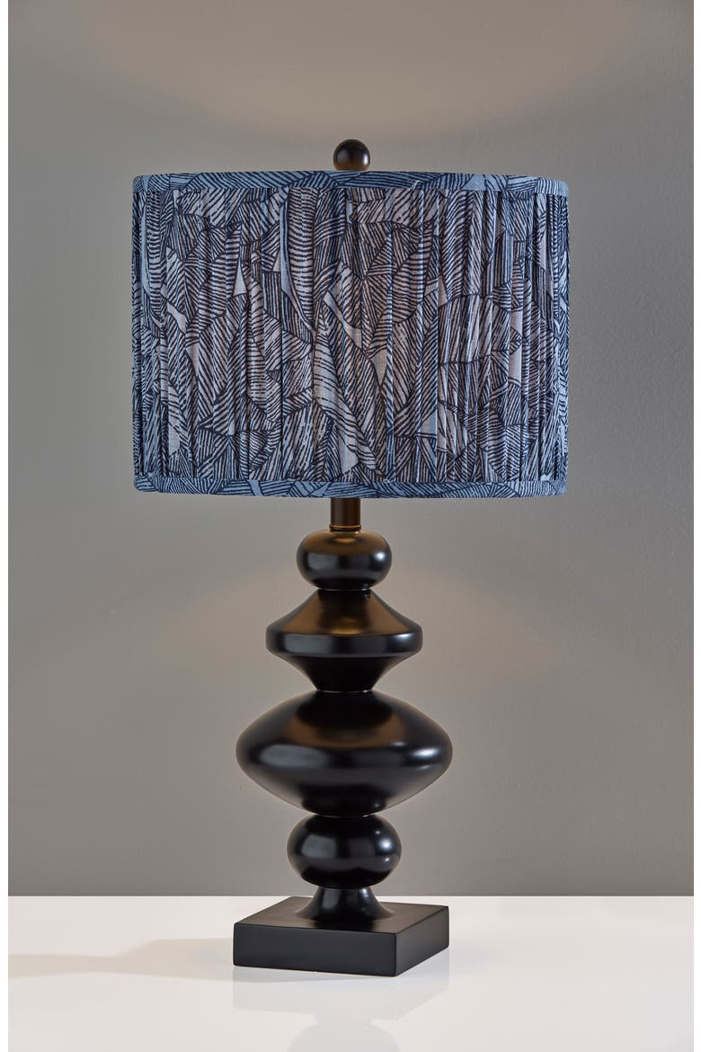 Samira Table Lamp, Alternate, color, BLACK