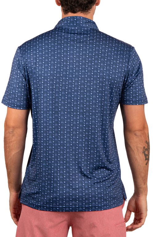 Tailorbyrd Golf Carts Performance Polo In Blue