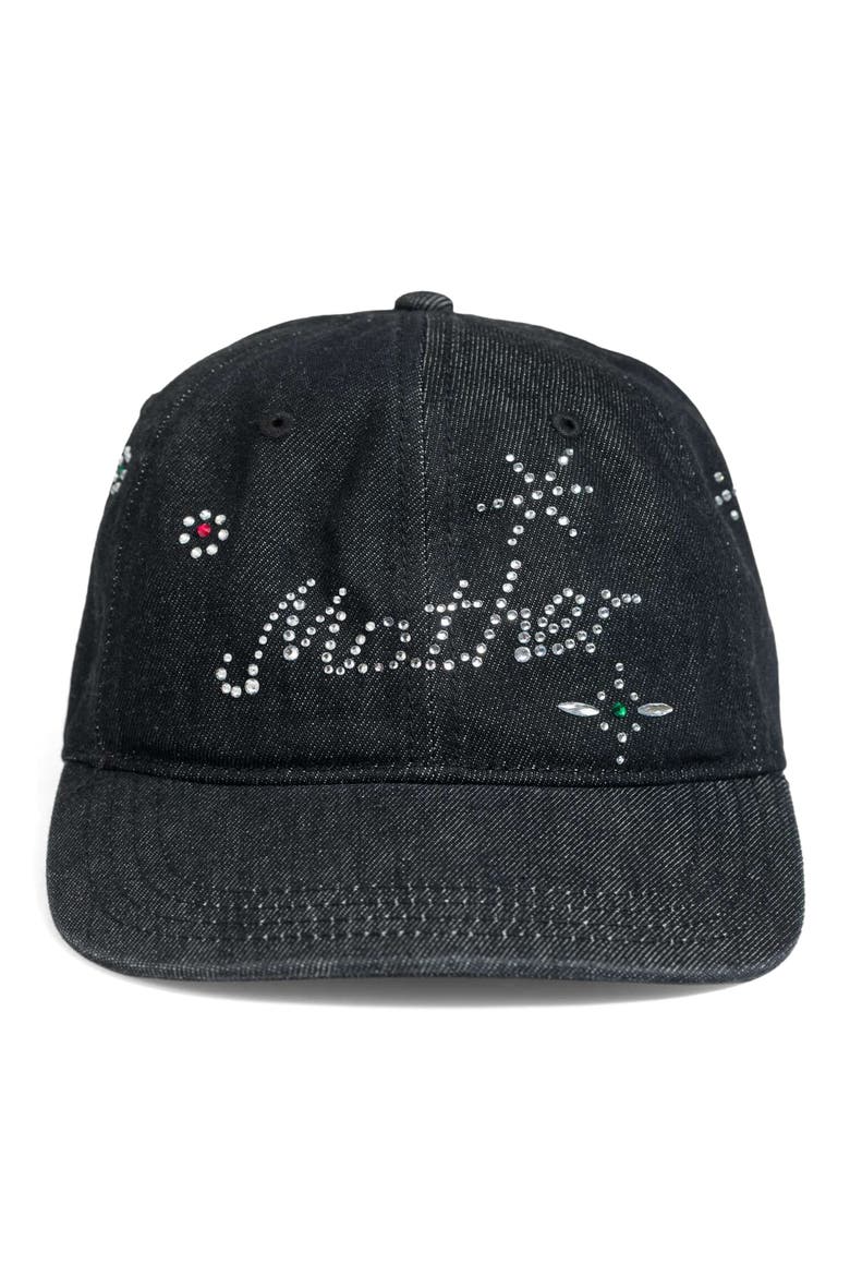 Hats Off Denim Baseball Cap, Main, color, HARDCORE