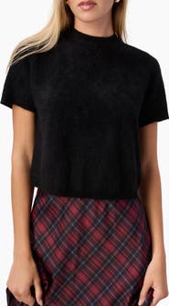CAMI NYC Eugeny Short Sleeve Cashmere Sweater