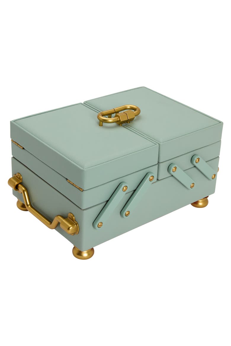 Marla Aaron Baby Everything Box, Alternate, color, Celadon