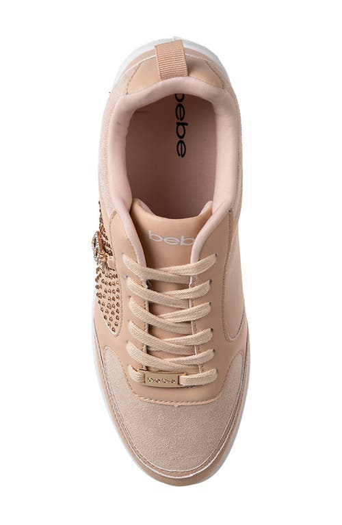 Bebe Court Rhinestone Sneaker