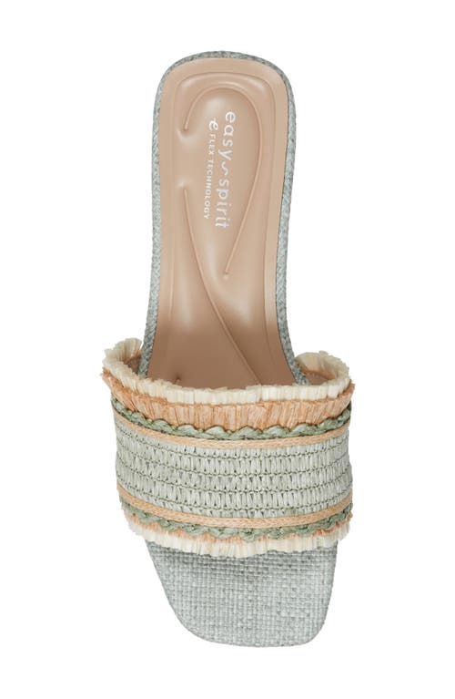 Easy Spirit Graciela Slide Sandal In Light Blue