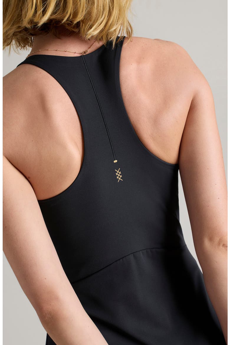 Course to Court Sport Dress, Alternate, color, BLACK