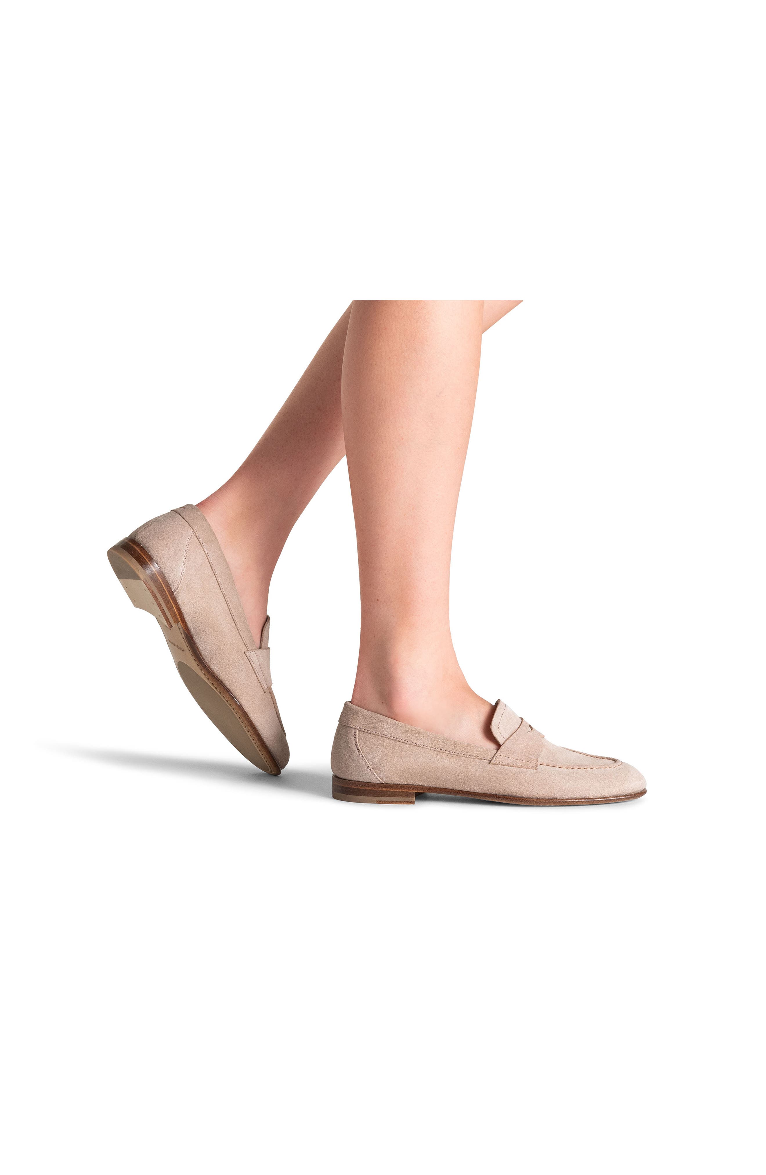 Sonya Penny Loafer, Alternate, color, LIGHT MAUVE