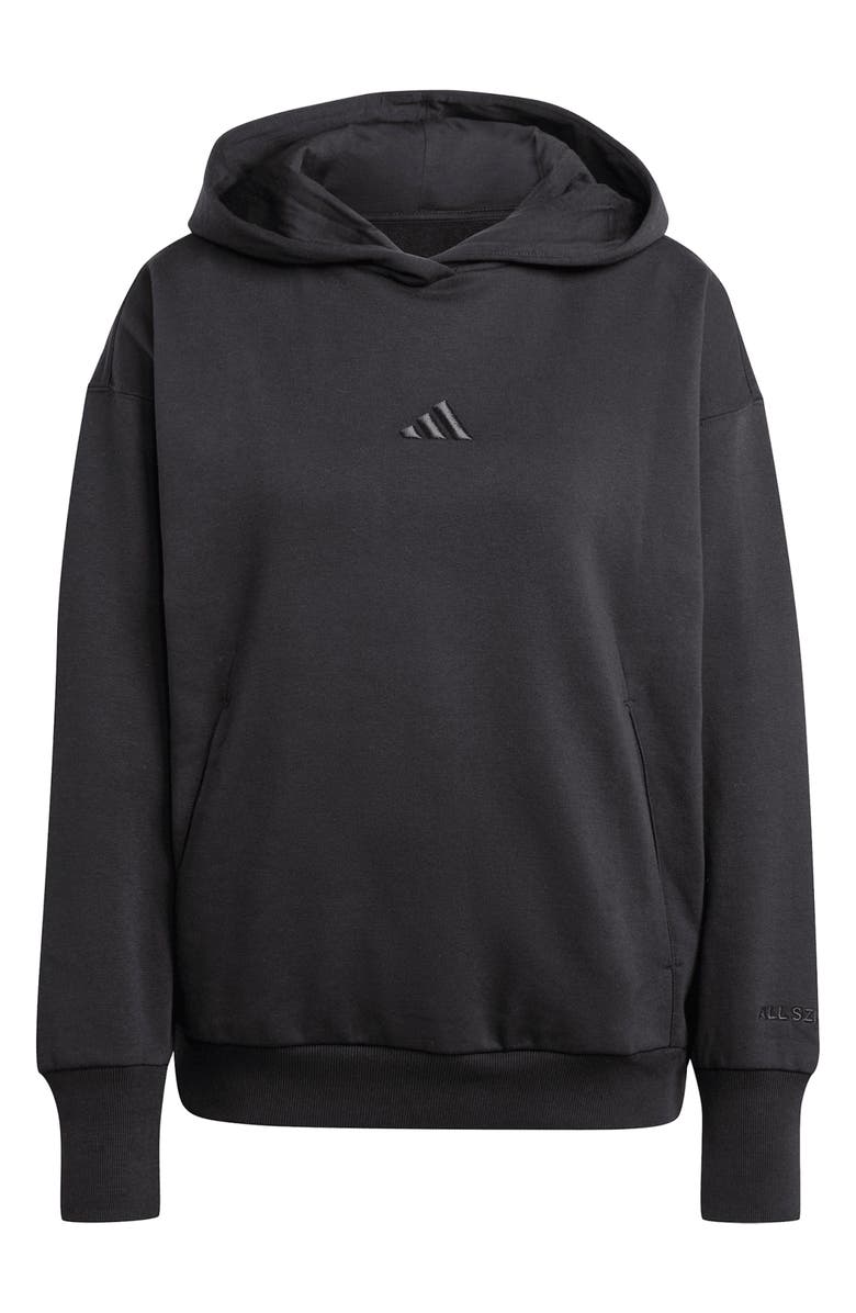 adidas Oversize Fleece Hoodie, Alternate, color,