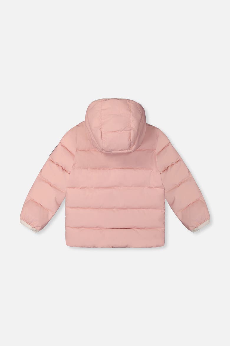 Hooded Car Seat Adapted Winter Jacket, Alternate, color, Pale Dusty Pink