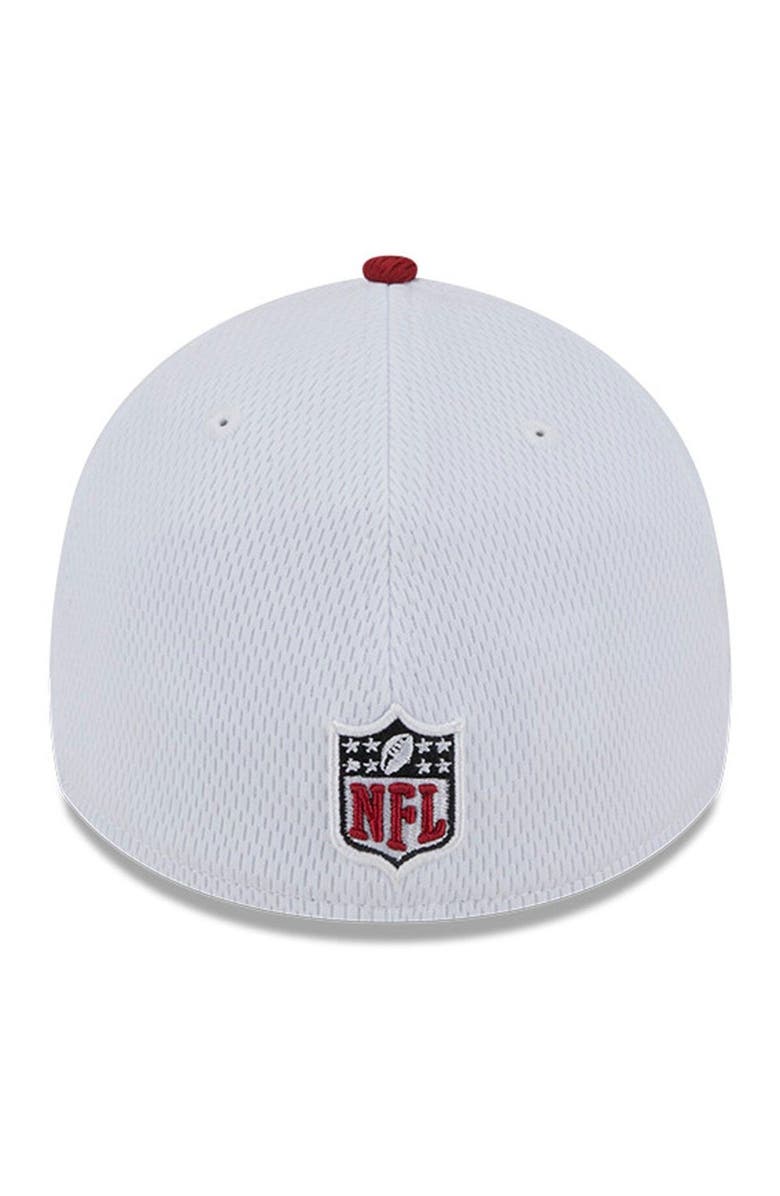 New Era Men's New Era White/Cardinal Arizona Cardinals 2023 Sideline 39THIRTY Flex Hat, Alternate, color, White