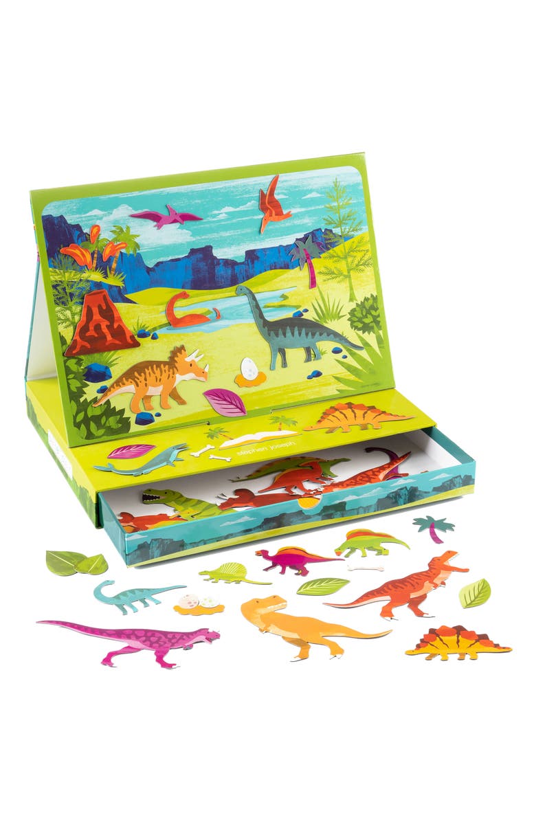 Stephen Joseph Magnetic Scene Play Kit with Drawer, Alternate, color, Dino