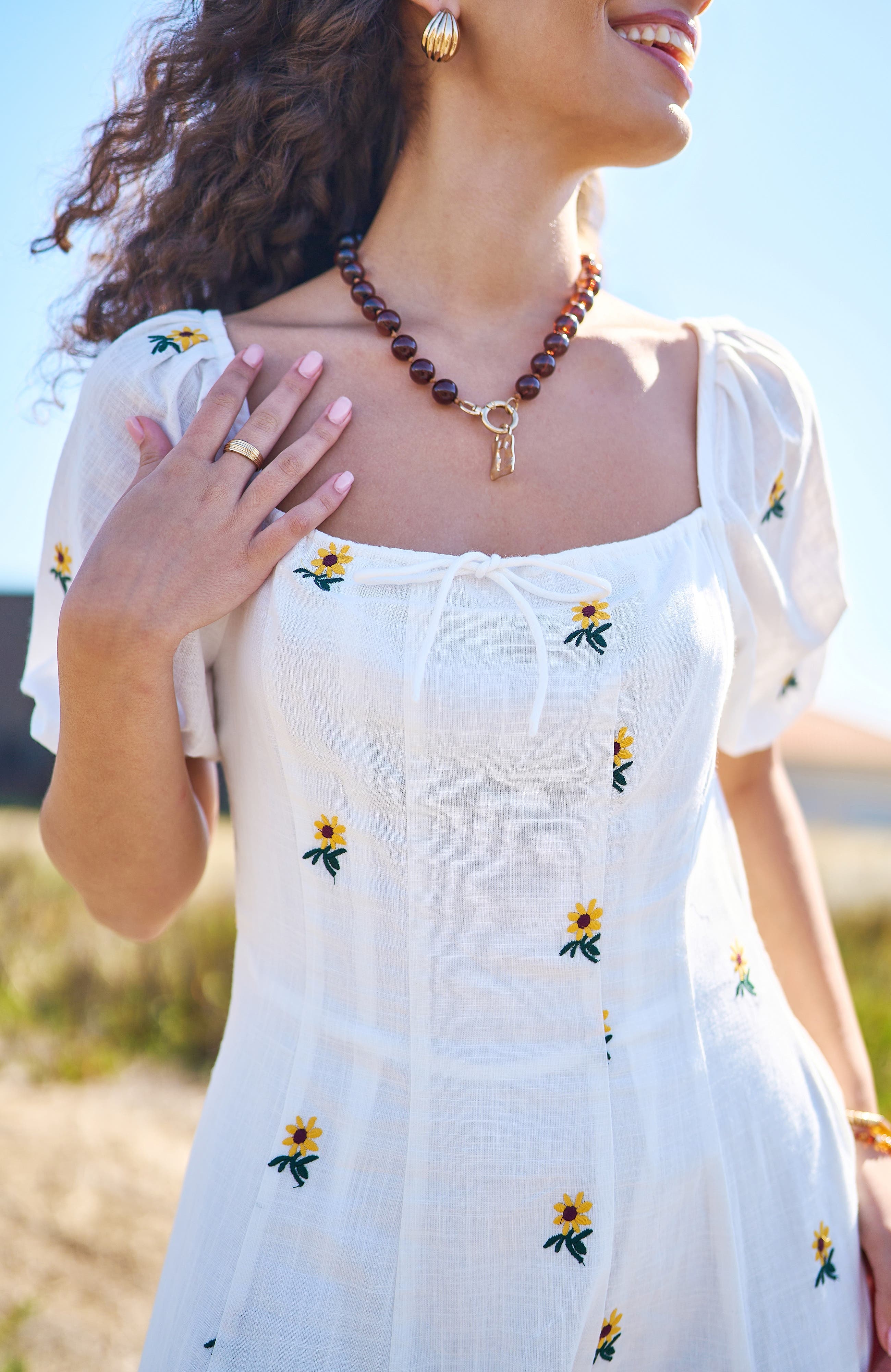 sunflower midi dress gua de Coco