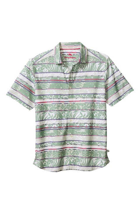 Maldano Stripe Camp Shirt