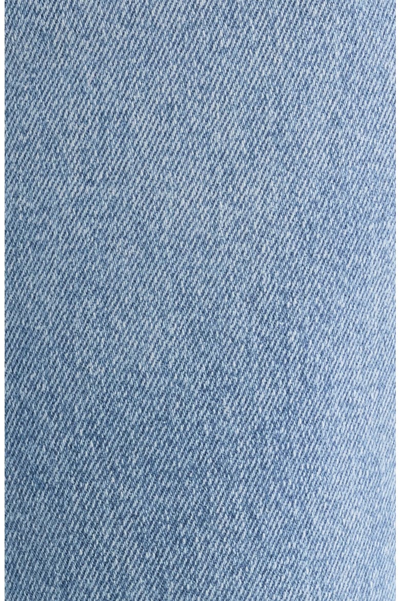 Twisted Seam Low Rise Bell Bottom Jeans, Alternate, color, LIGHT WASH