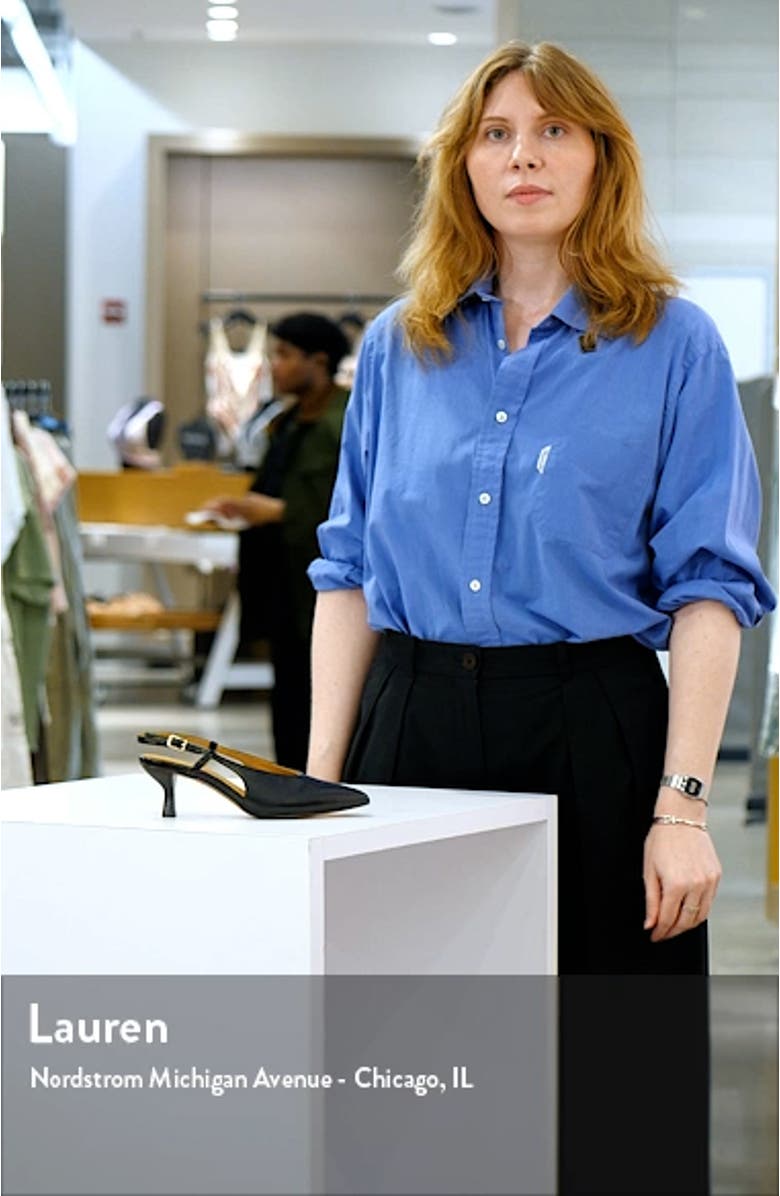 The Debbie Slingback Pump, sales video thumbnail