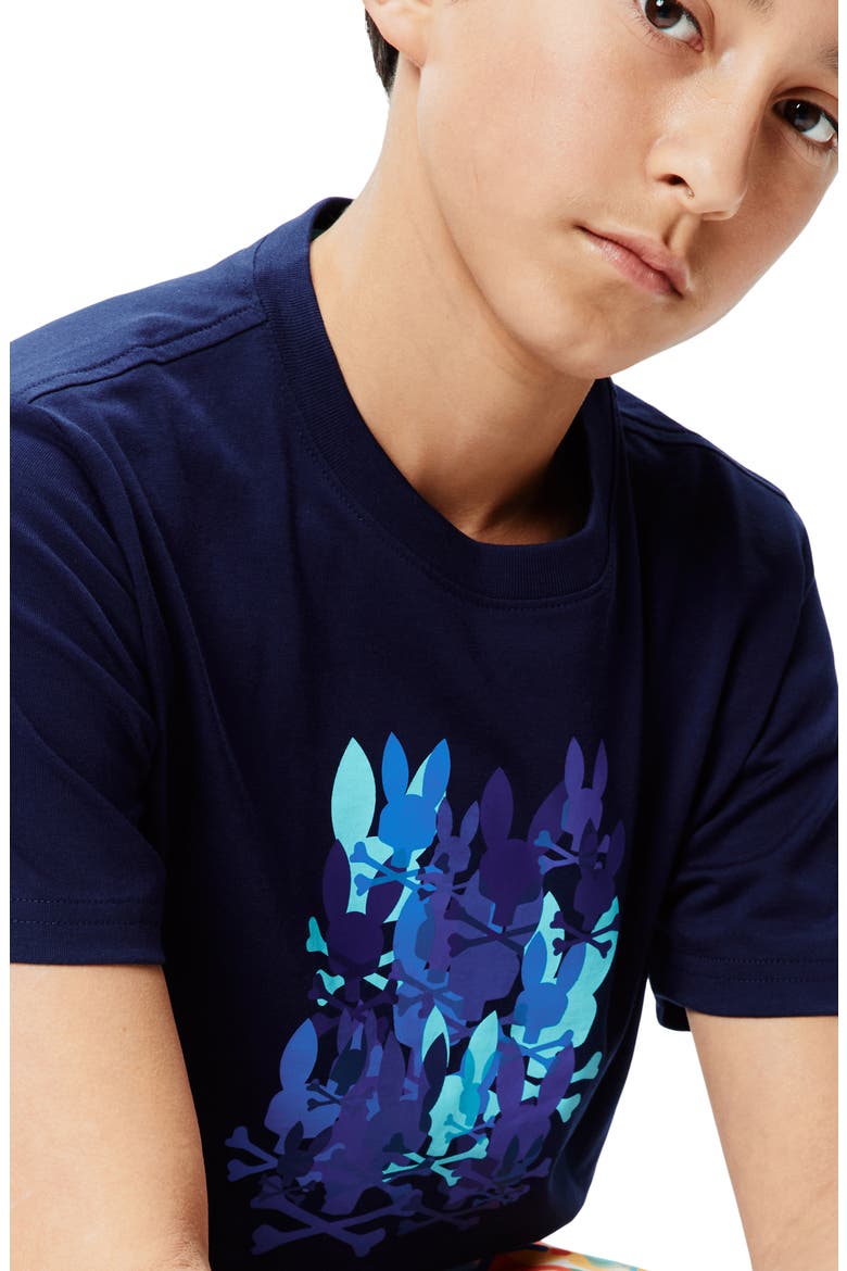 Kids' Tanner Pima Cotton Graphic T-Shirt, Alternate, color, EVENING BLUE