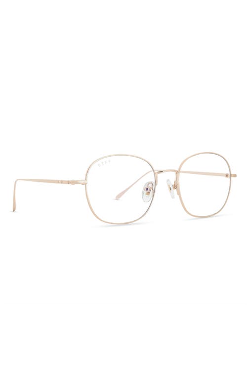 Diff Reid 51mm Round Optical Glasses