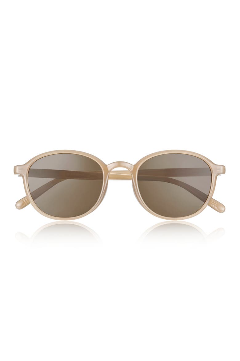 Paris Ladies Polarized Sunglasses, Alternate, color, Champagne/Brown