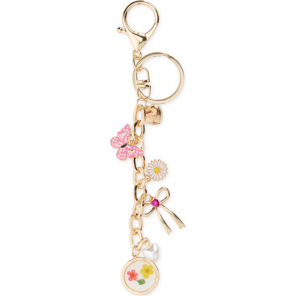 Bp. Butterfly Bow Bag Charm In Gold