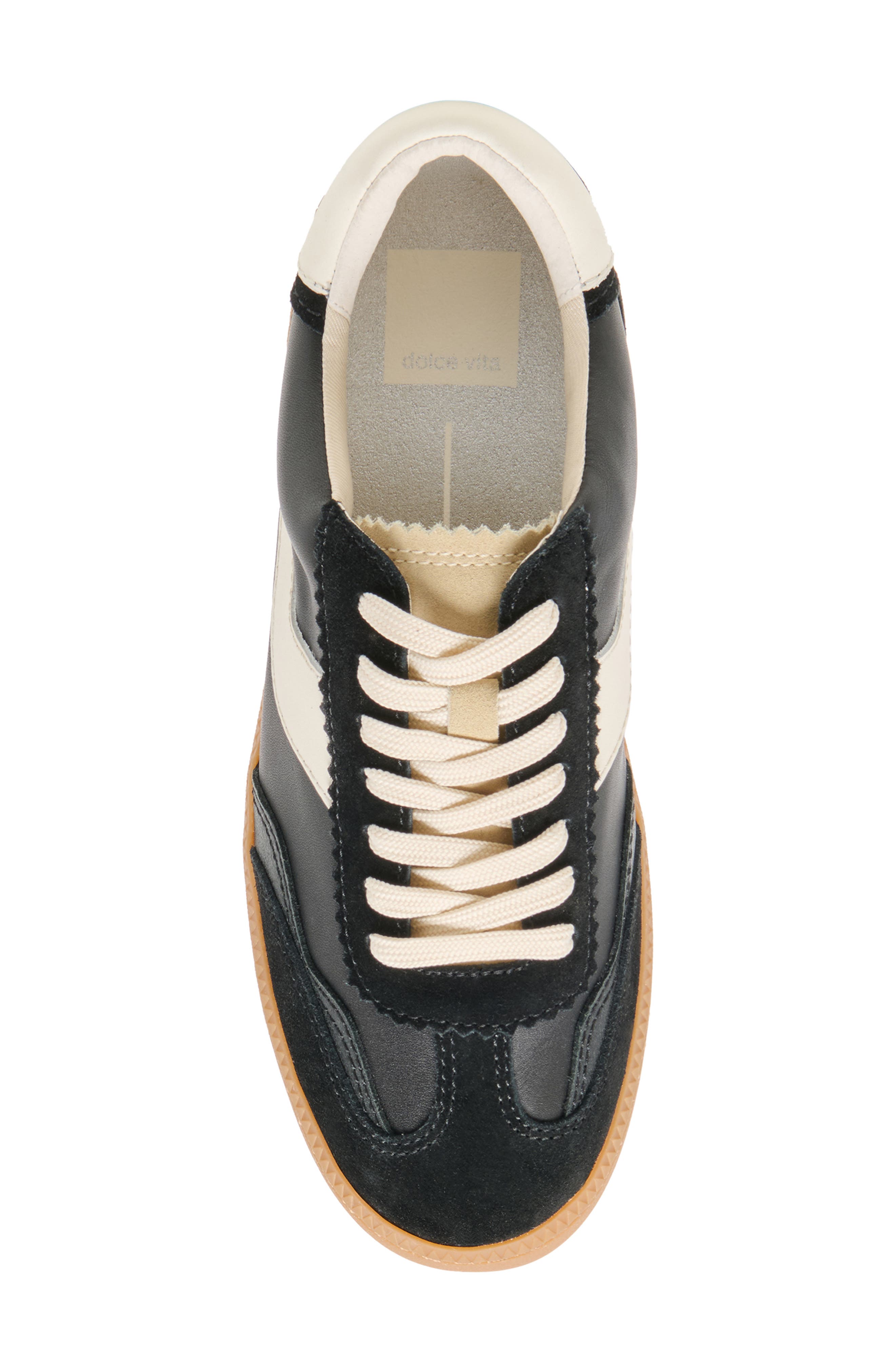 Dolce Vita Notice Sneaker, Alternate, color, Black Suede