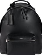 SANDRO Reconstituted leather rucksack