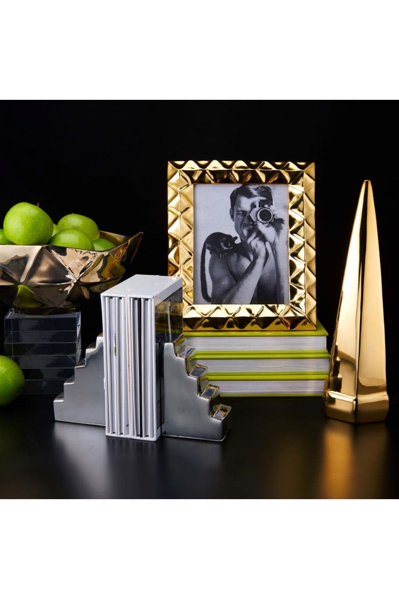 Geo Frame, Alternate, color, 4x6 - Gold