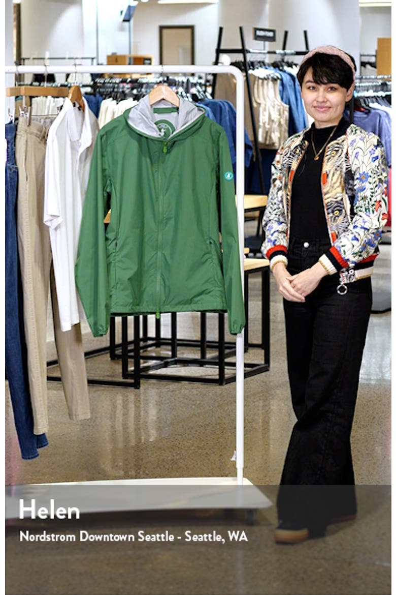 Zayn Hooded Rain Jacket video