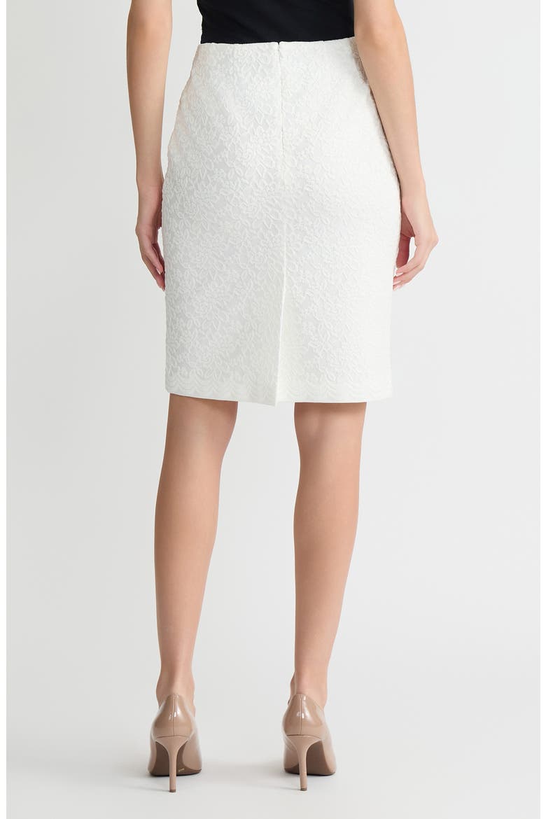 Lace Slim Skirt, Alternate, color, LILY WHITE