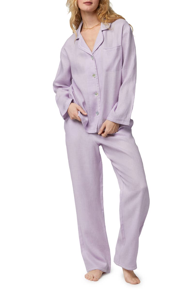 BedHead Pajamas Linen Pajamas, Main, color, 