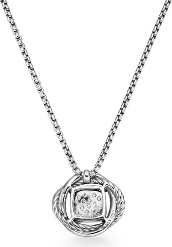 David Yurman Infinity Pavé Diamond Pendant Necklace Nordstrom