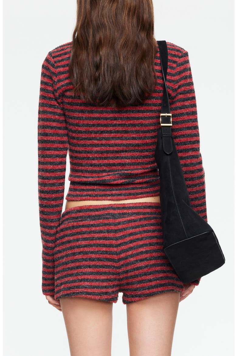Apex Knit Jacket, Alternate, color, CRIMSON STRIPE