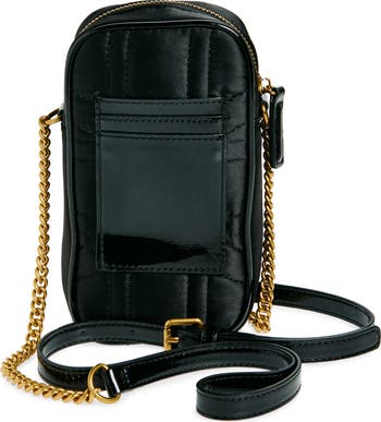 Moon Quilted Crossbody Bag