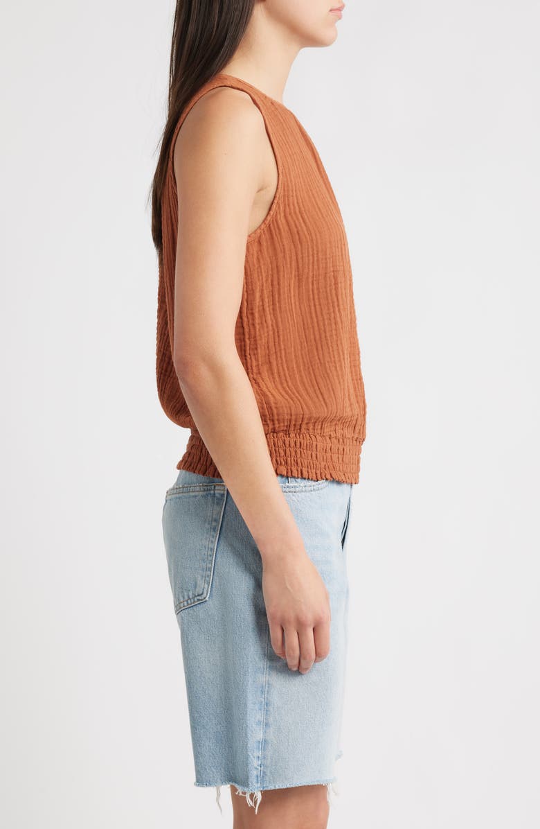 Michael Stars Janelle Tie Neck Tank, Alternate, color,