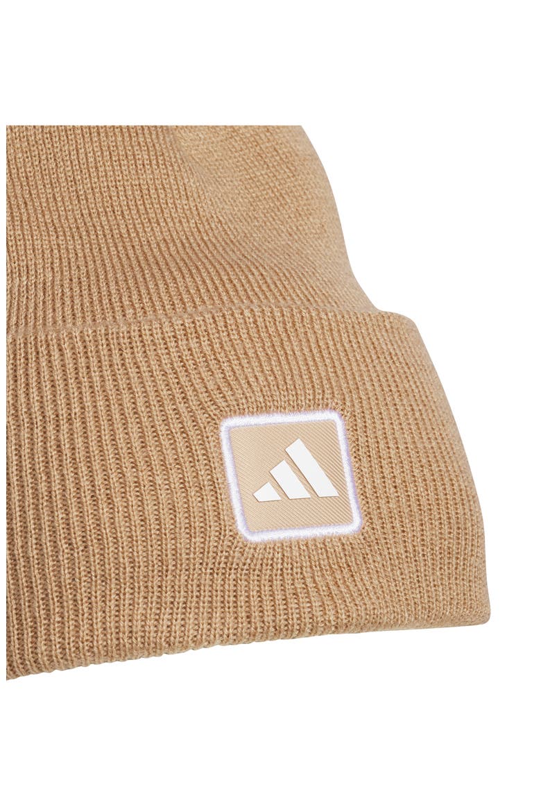 Performance Wide Cuff Beanie, Alternate, color, MEDIUM BEIGE