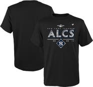 FANATICS Youth Fanatics Black New York Yankees 2022 Division Series Winner Locker Room T-Shirt