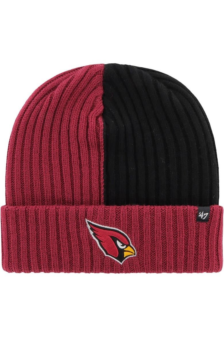 Men's '47 Cardinal Arizona Cardinals Fracture Cuffed Knit Hat, Main, color, Cardinal