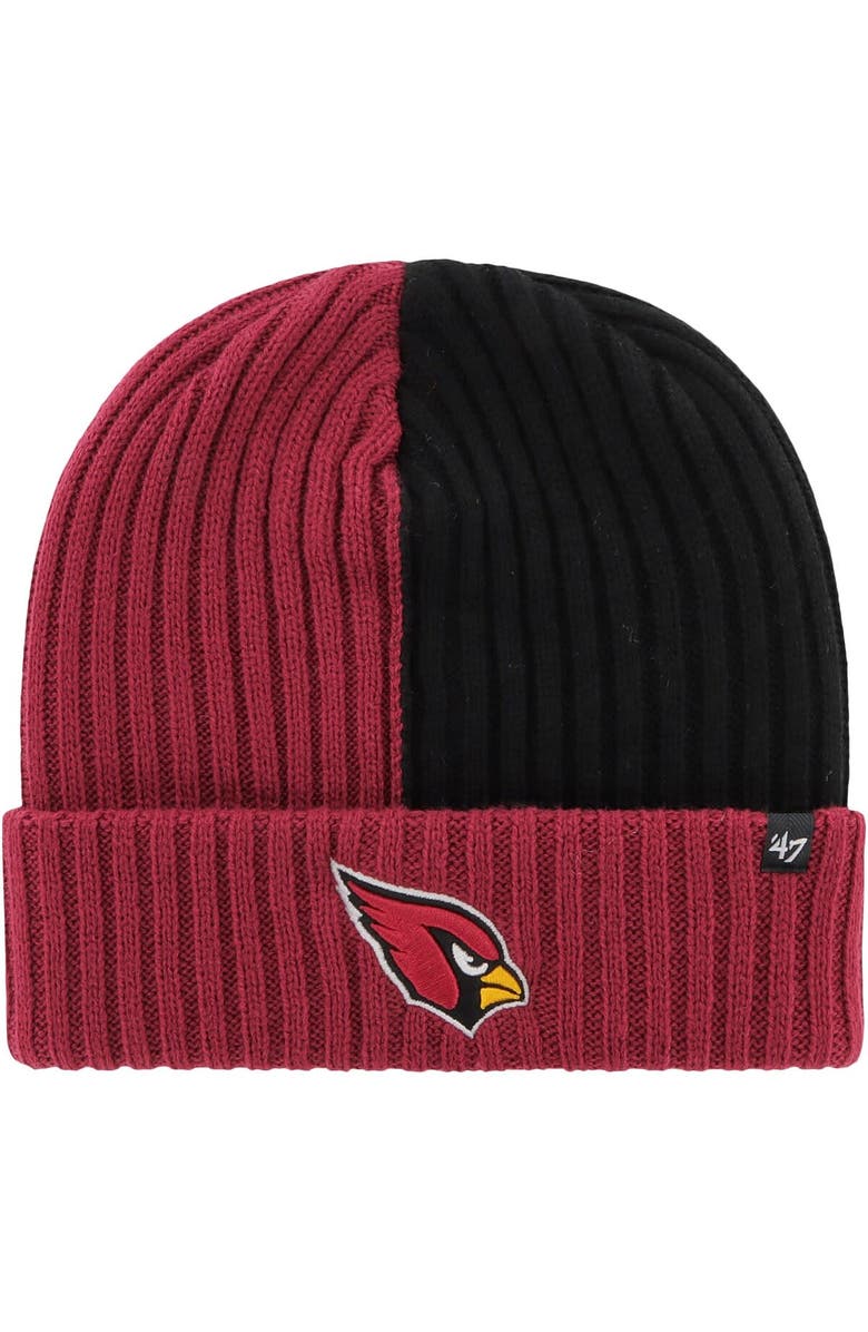 '47 Men's '47 Cardinal Arizona Cardinals Fracture Cuffed Knit Hat, Main, color, Cardinal