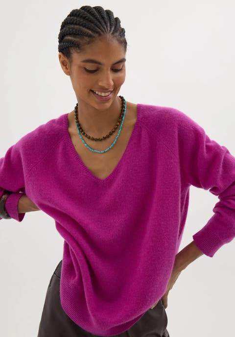 Constance Cashmere V Jumper