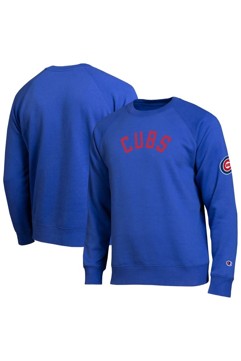 Men's Champion  Royal Chicago Cubs All-Star Sweatshirt, Main, color, Royal