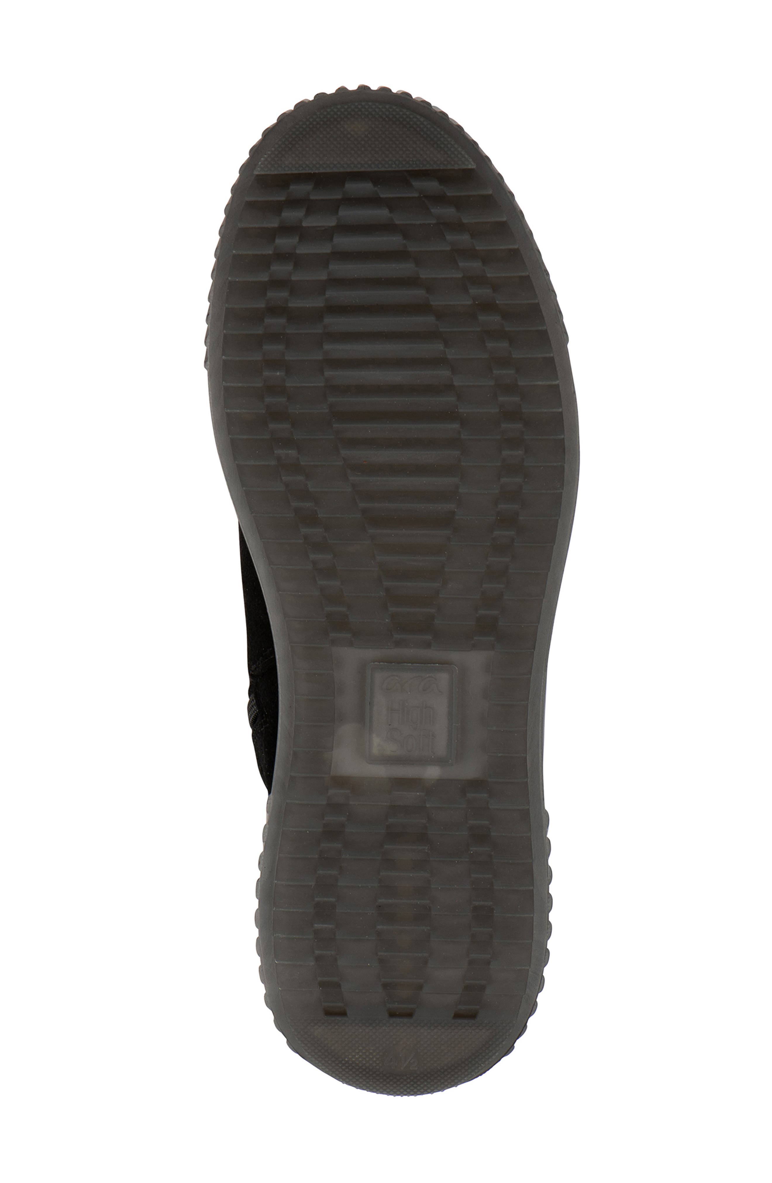 ara Dahlia Waterproof Faux Fur Lined Sneaker, Alternate, color, 