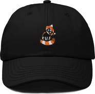 Dalix Red Panda Embroidered Dad Hat
