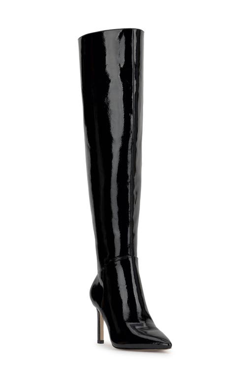 Jessica Simpson Earon Pointed Toe Over The Knee Boot In Black