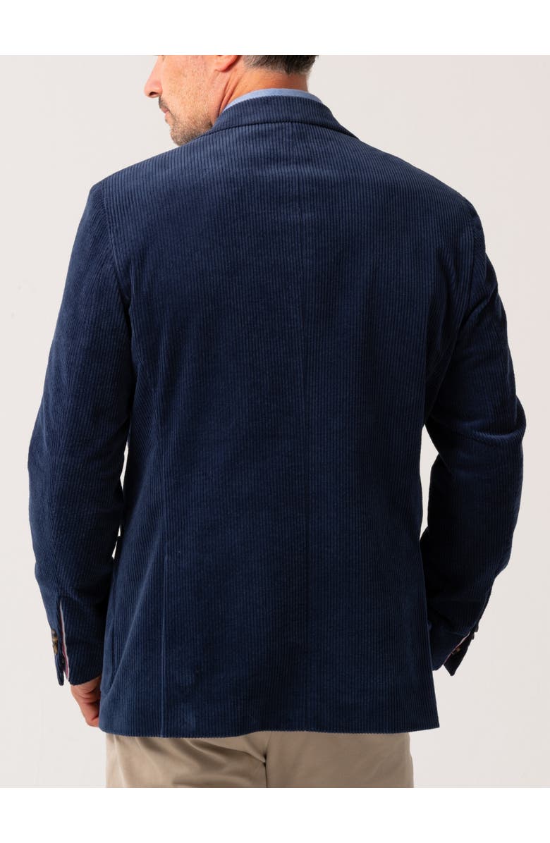 Koy Clothing Premium Blend Corduroy Blazer, Alternate, color, Blue