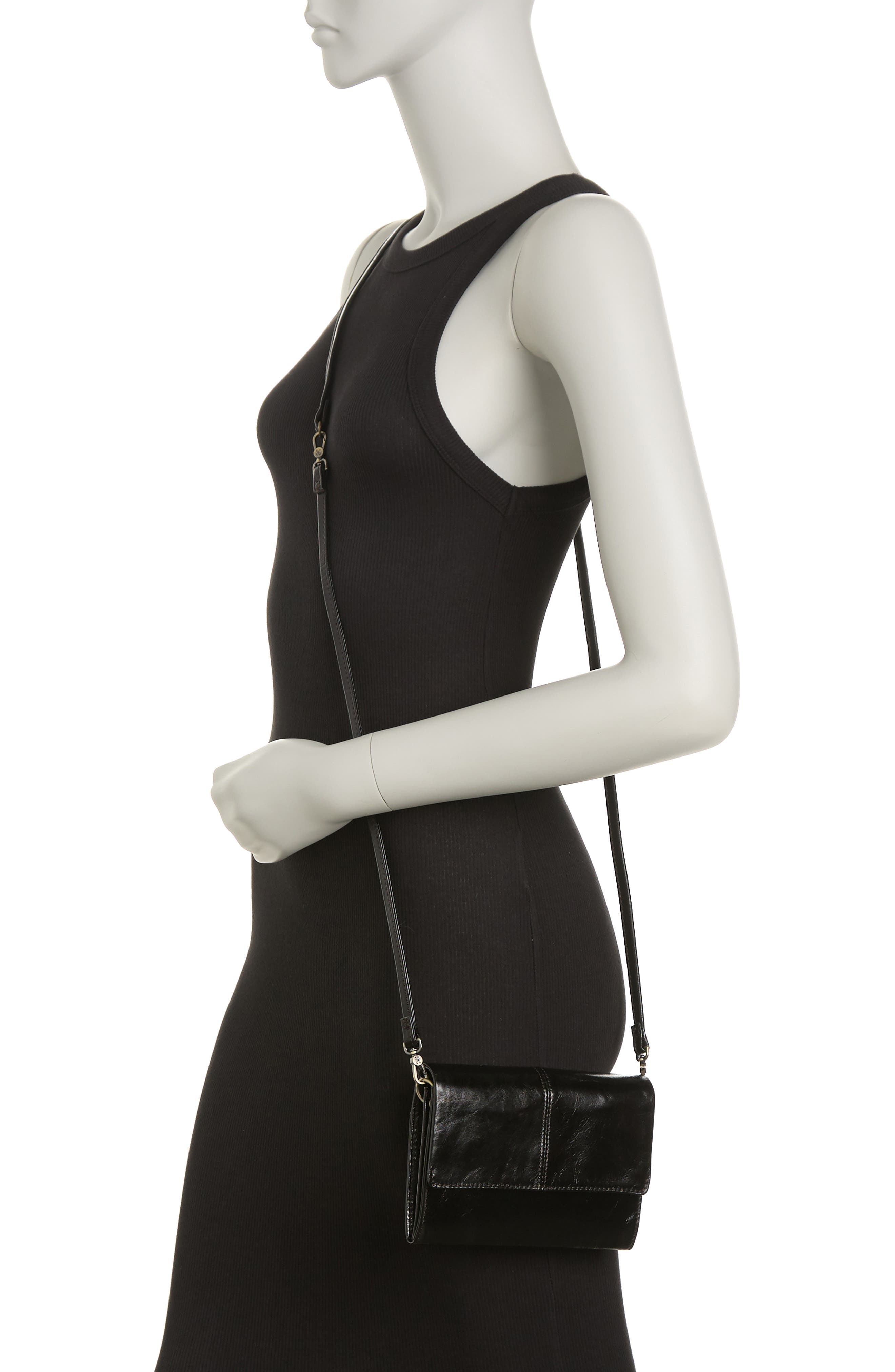 HOBO Jetty Convertible Leather Shoulder Bag, Alternate, color, 