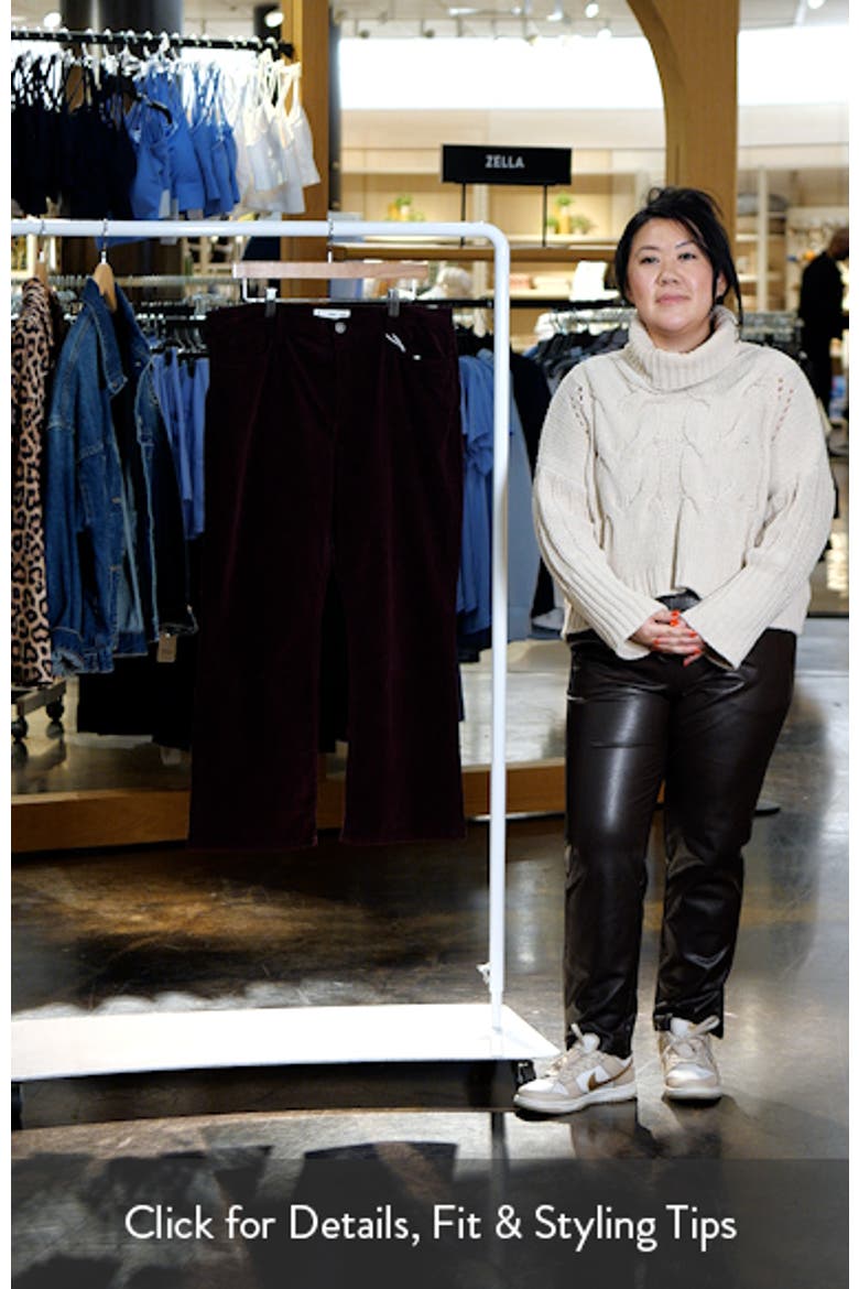 Sienna Crop Flare Corduroy Jeans video