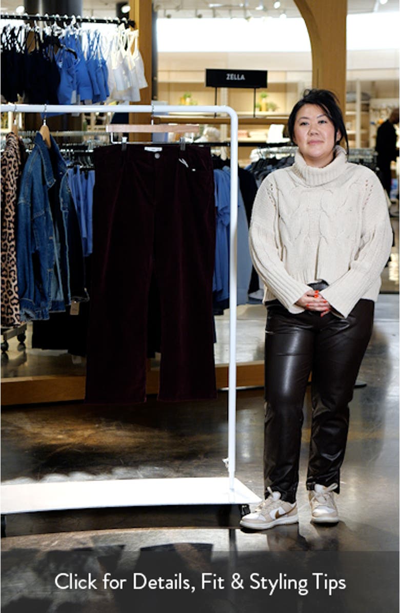 Sienna Crop Flare Corduroy Jeans, sales video thumbnail