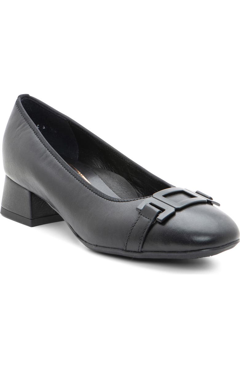 ara Gallant 2 Pump, Main, color, Black/Leather
